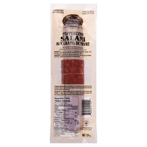 Noah Martin Peppercorn Salami Chub 375 g