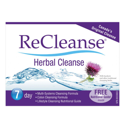 Prairie Naturals Recleanse 7 Day Herbal Cleanse 2 x 28 EA