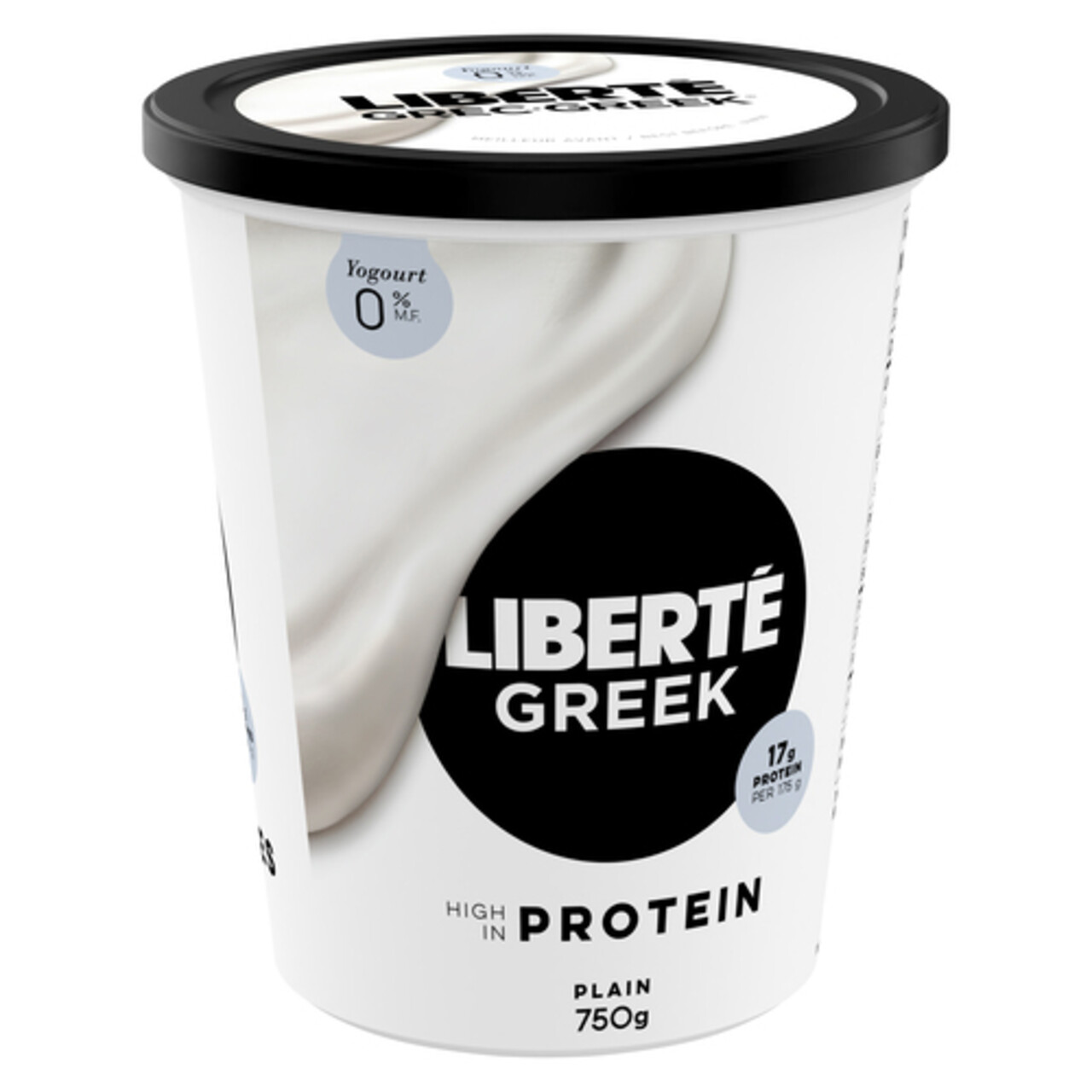 Liberté Greek 0 Yogurt Plain High Protein 750 g Voilà Online