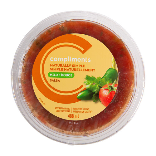 Compliments Naturally Simple Mild Salsa 448 ml