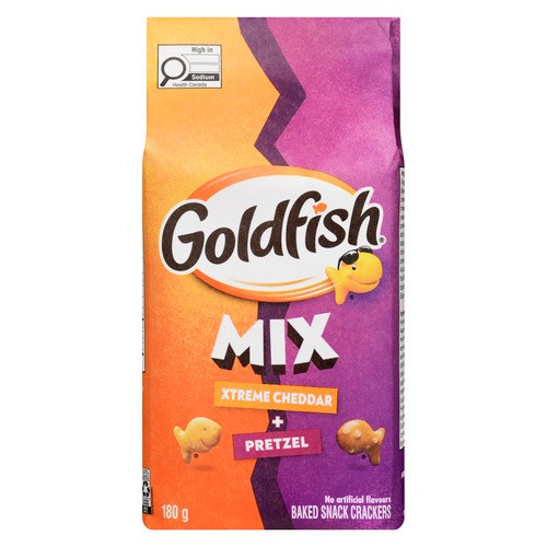 Pepperidge Farm Gold Fish Mix Xtreme Cheddar + Pretzel 180 g