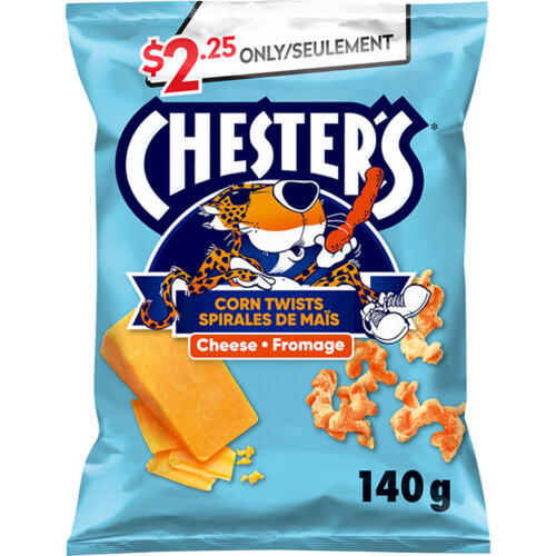 Chester's Corn Twists Cheese 140 g