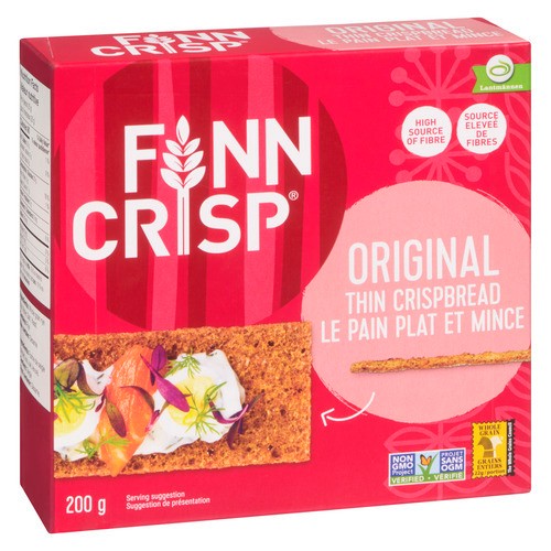 Finn Crisp Thin Rye Crispbread Original 200 g