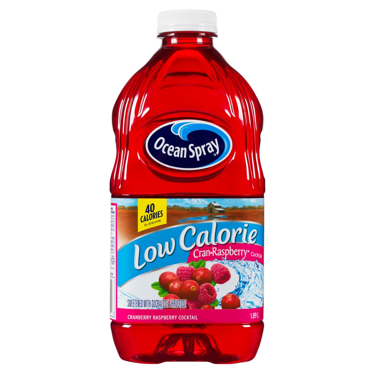 Ocean Spray Raspberry Watermelon Ocean Spray Low Calorie Cocktail Cranberry Raspberry 1.89 L (bottle ...