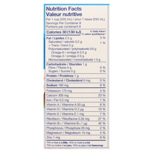 Blue Diamond Breeze Almond Milk Unsweetened Original 1.89 L