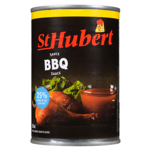 St-Hubert Barbecue Sauce Less Salt 398 ml