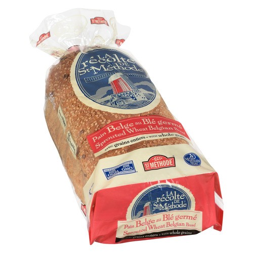 St-Methode Bread Wheat Belgian Sprouted 550 g