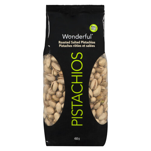 Wonderful Pistachios Roasted Salted 450 g