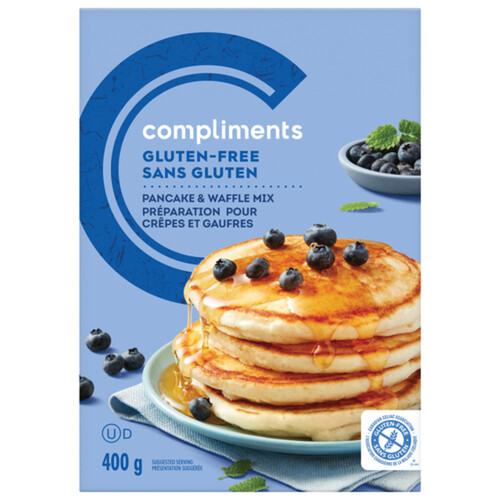 Compliments Gluten-Free Pancake & Waffle Mix 400 g