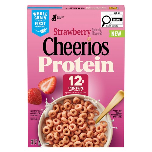 Cheerios Protein Breakfast Cereal Strawberry 317 g