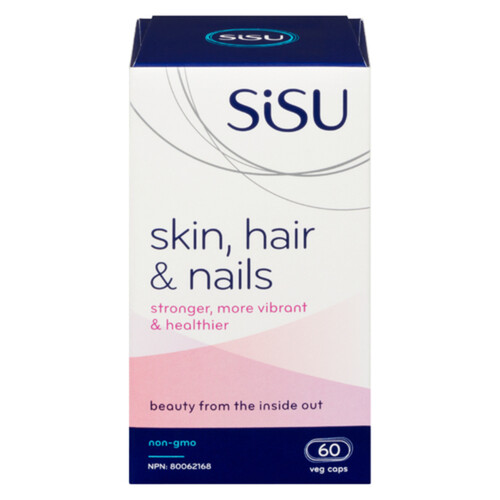 Sisu Vitamins Skin Hair & Nails 60 Vegetable Capsules