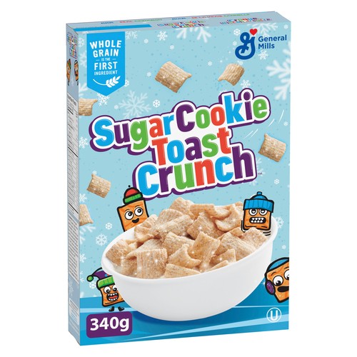 General Mills Cereal Sugar Cookie Toast Crunch 340 g