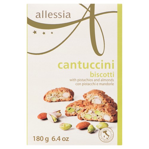 Allessia Biscotti Cantuccini With Pistachio Almond 180 g