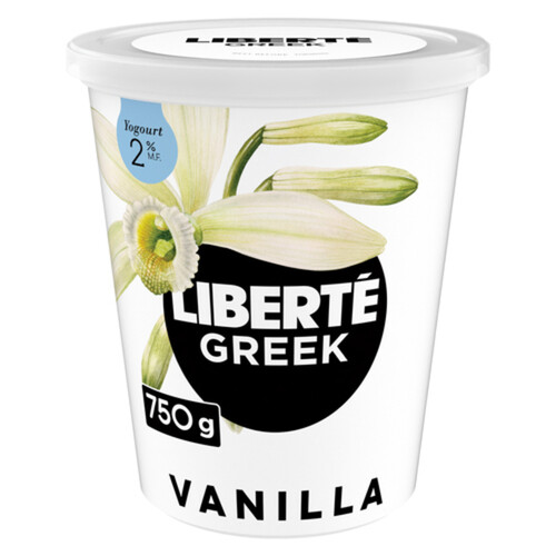 Liberté Greek 2% Yogurt Vanilla High Protein 750 g
