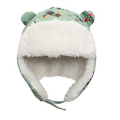 FlapJack Water Repellent Trapper Hat Black Bear Green Small 1 EA