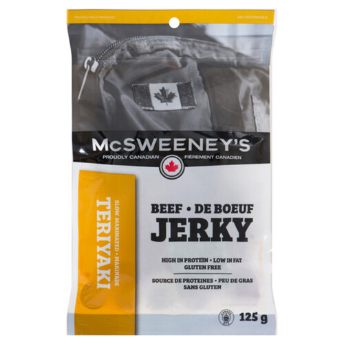 McSweeney's Jerky Beef Teriyaki 125 g