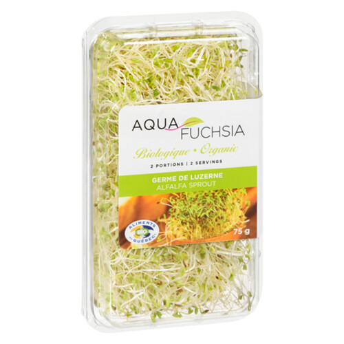 Aquafuchsia Organic Alfalfa Sprout 75 g