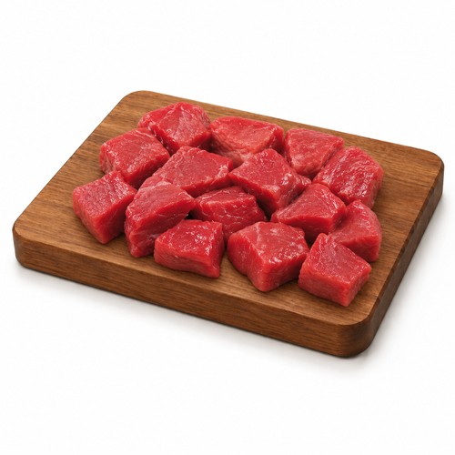 Beef Hip Cubes Family Size 