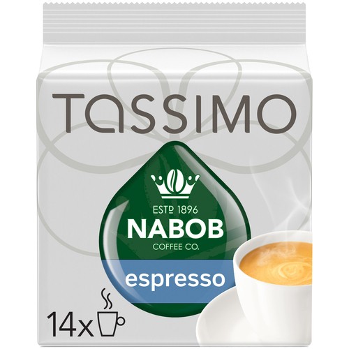 Tassimo Nabob Coffee Pods Espresso Single Serve 14 T-Discs 110 g