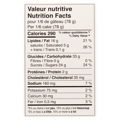 Michaud Frozen Cake Raspberry 470 g