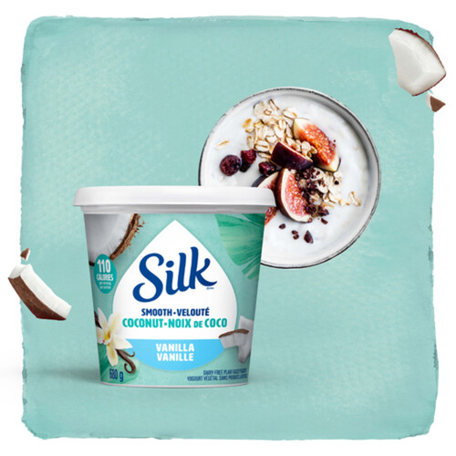 Silk Plant Based Smooth Coconut Yogurt Vanilla 680 g