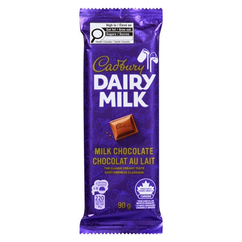 Cadbury Dairy Milk Original Chocolate Bar 90 g