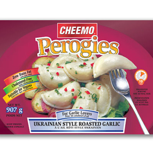 Cheemo Perogies Ukraine Roasted Garlic 907 g