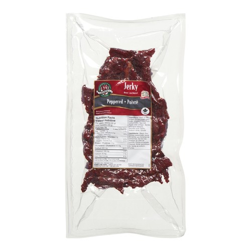 Grimms Fine Foods Jerky Peppered Beef
