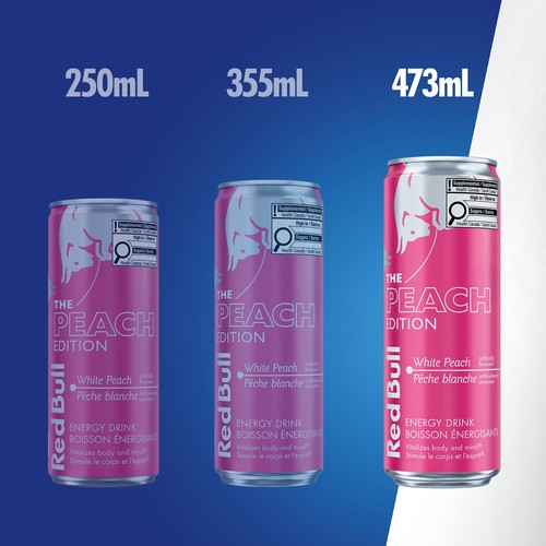 Red Bull Energy Drink The Peach Edition White Peach 473 ml (can)