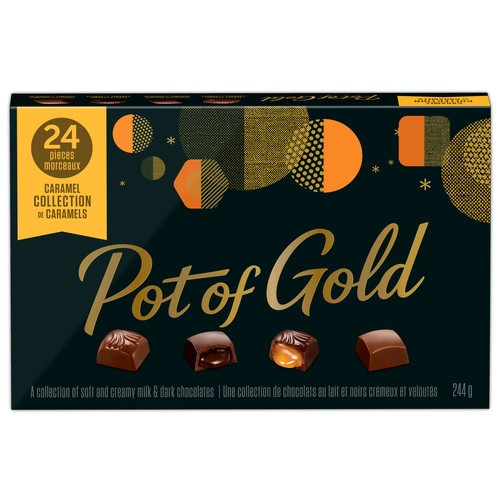 Pot Of Gold Assorted Caramel Chocolates 244 g