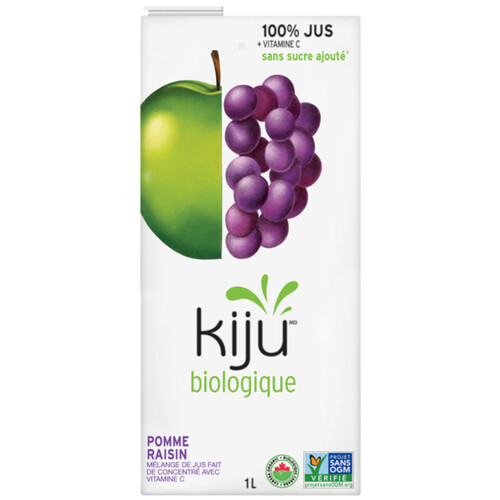 Kiju Organic Juice Blend  Apple Grape Fruit 1 L