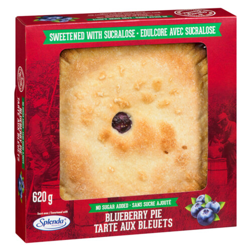 Apple Valley Pie Blueberry No Sugar Added 8 Inch 620 g