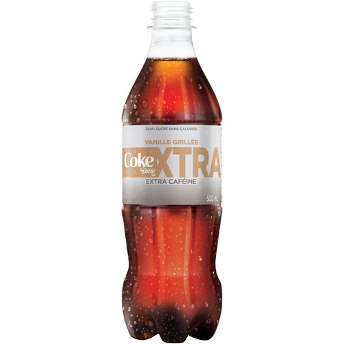 Diet Coke Xtra Soft Drink Toasted Vanilla 500 ml (Bottle)