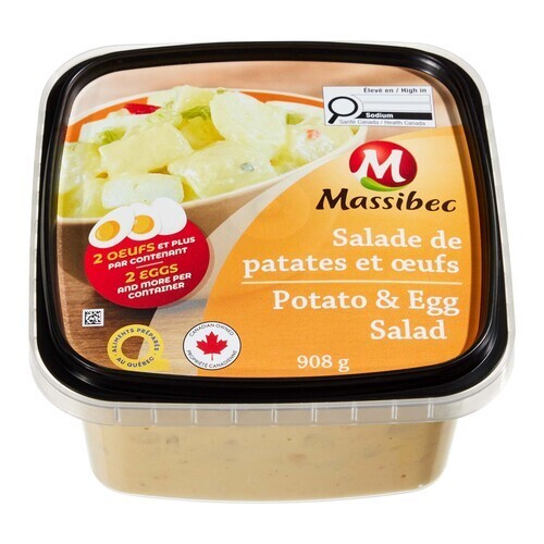 Massibec Salad Potato & Egg 908 g