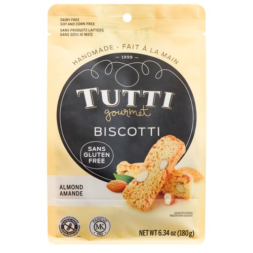 Tutti Gourmet Gluten-Free Biscotti Almond 180 g