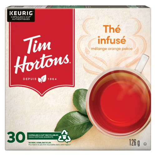 Tim Hortons Steeped Tea Orange Pekoe 30 K-Cups