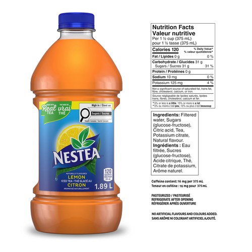 Nestea Iced Tea Lemon 1.89 L (bottle)