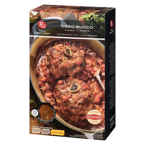 Plaisirs Gastronomiques Pork Osso Bucco 700 g
