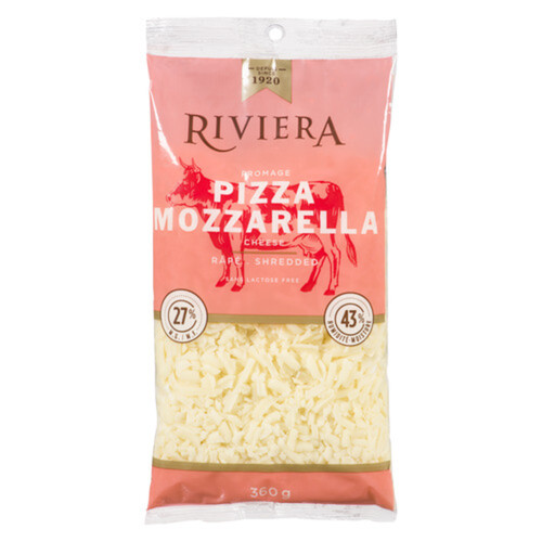 Riviera Shredded Cheese Pizza Mozzarella 360 g