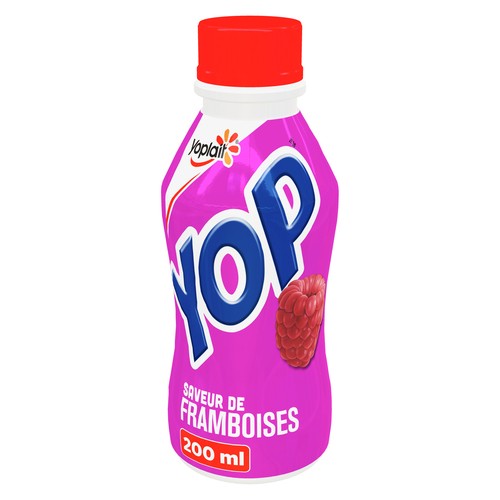 Yoplait Yop 2% Drinkable Yogurt Raspberry 200 ml (bottle)