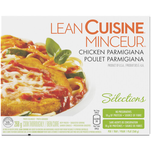 Lean Cuisine Frozen Dinner Chicken Parmigiana 268 g