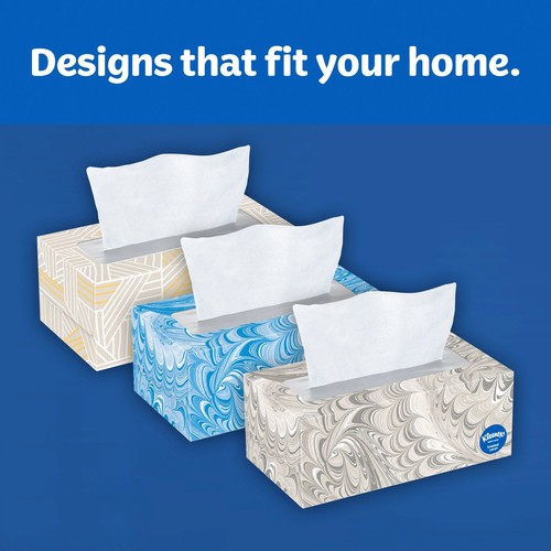 Kleenex Trusted Care Facial Tissues 2-Ply 3 Packs  x 160 Sheets