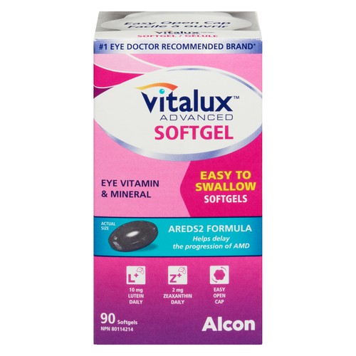Vitalux Vitamins Advanced 90 Soft Gels 