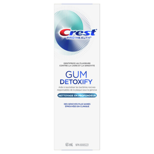 Crest Toothpaste Gum Detoxify Deep Clean 63 ml