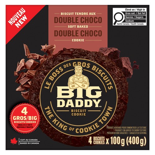 Big Daddy Cookie Double Choco 400 g