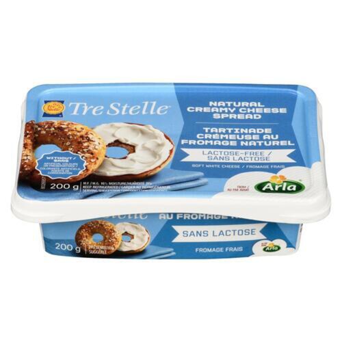 Tre Stelle Natural Cream Cheese Lactose-Free 200 g