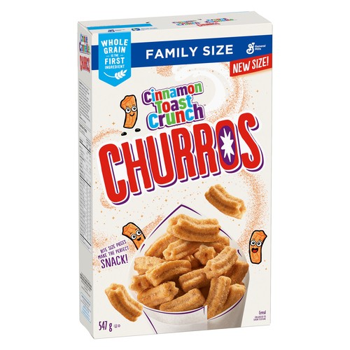 Cinnamon Toast Crunch Churros Cereal 547 g