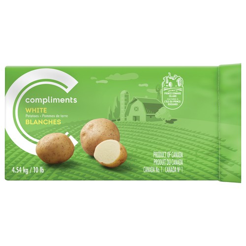 Compliments Paper bag Potato White 4.54 kg