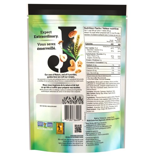 Jordans No Added Sugar Granola Triple Nut 325 g