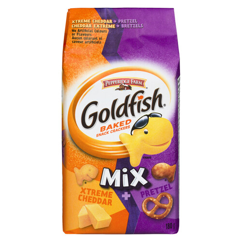 Pepperidge Farm Gold Fish Mix Xtreme Cheddar + Pretzel 180 g
